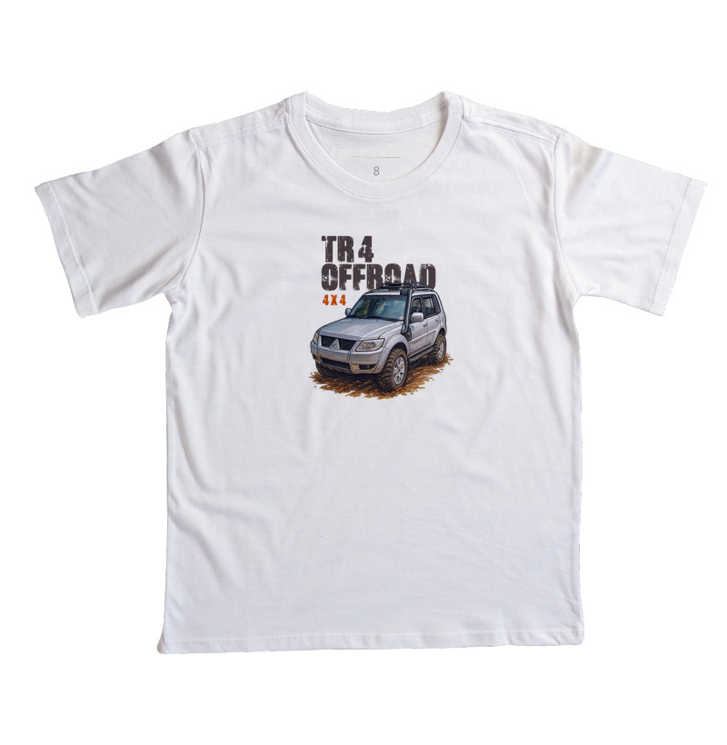 TR4 Prata Offroad 4x4 (Infantil)