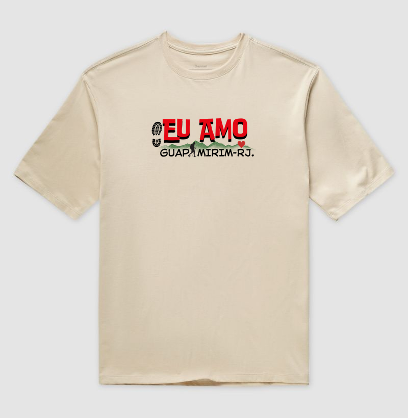 Camiseta Eu amo Guapimirim.