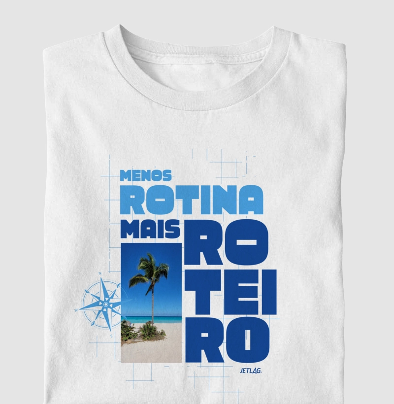 Menos rotina, mais roteiro