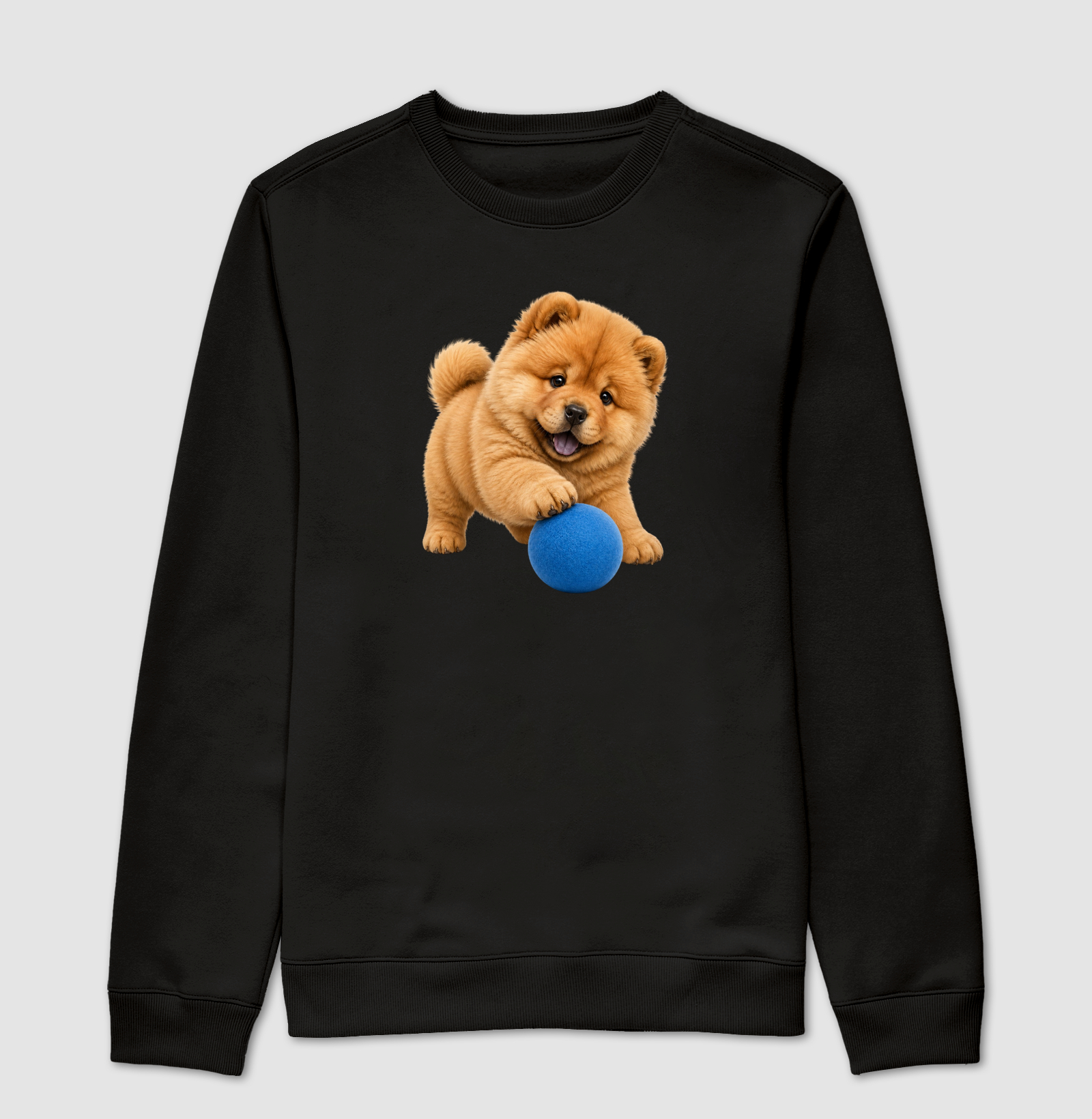 Chow-Chow - Desenho Animado - Suéter Moletom