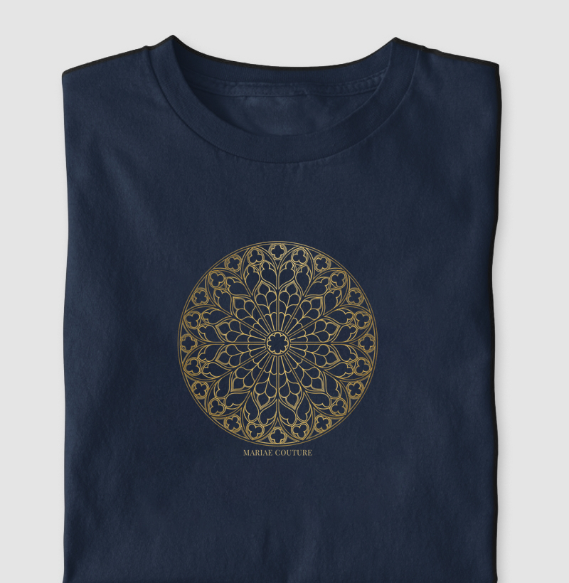 Camiseta Vitral Notre Dame