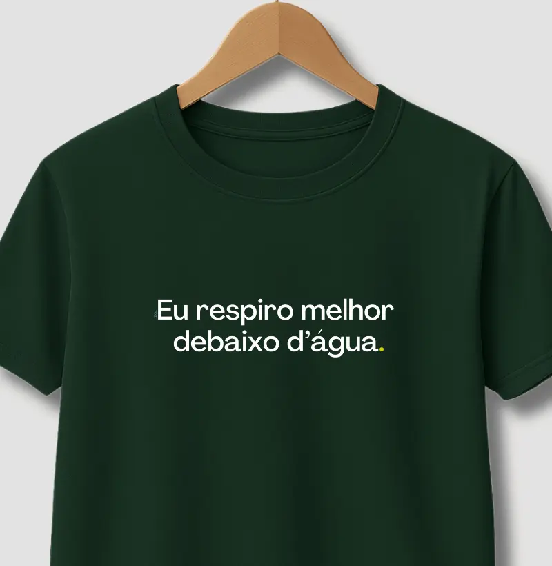 Eu Respiro Melhor Debaixo D’água