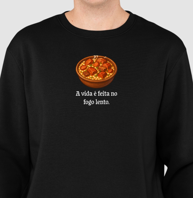 Mungunzá Salgado | A vida é feita no fogo lento.