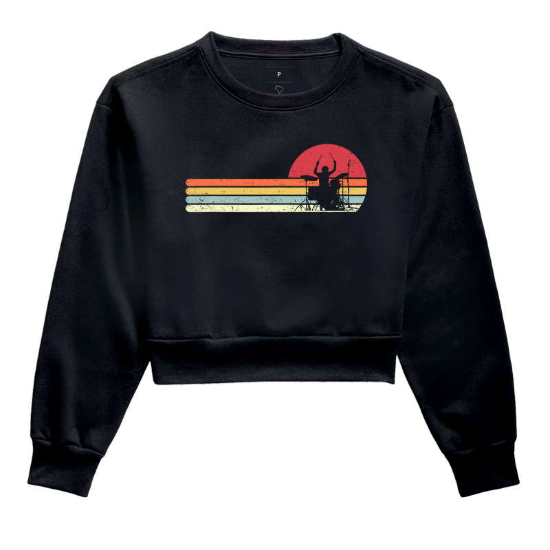 Retro Vintage Drummer