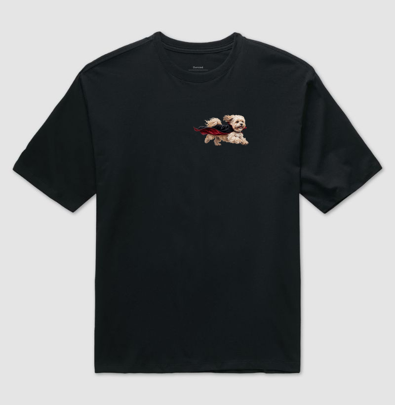 Lhasa Apso - Halloween - Camiseta Oversized