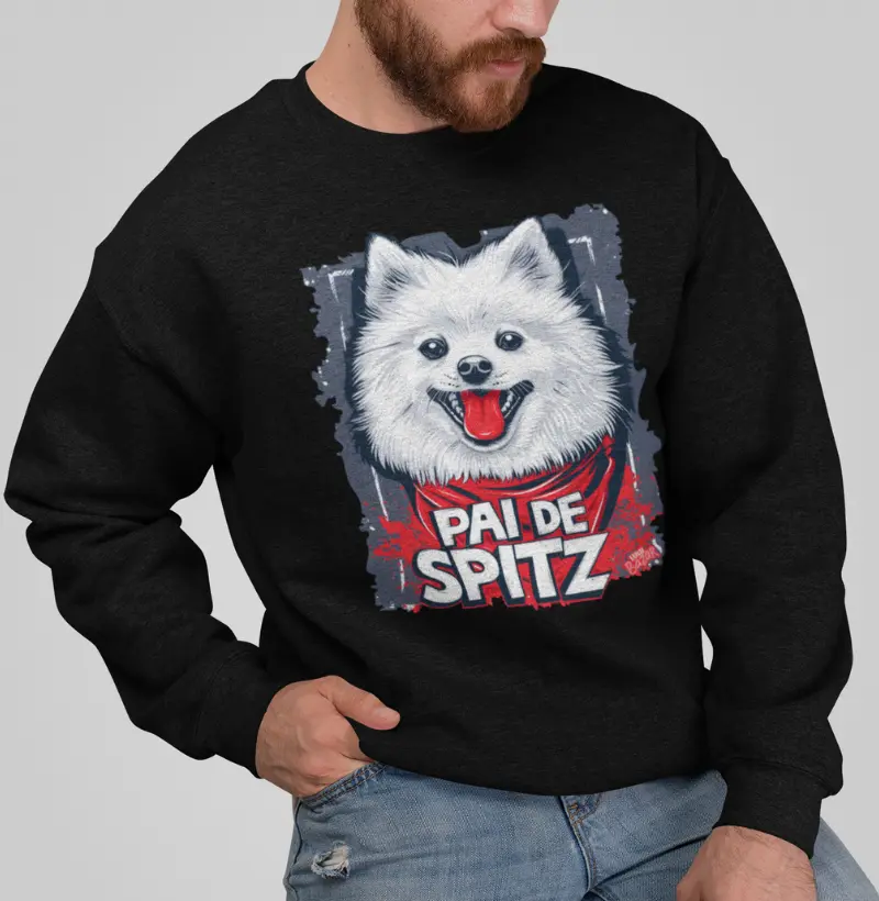 Pai de Spitz (Branco)