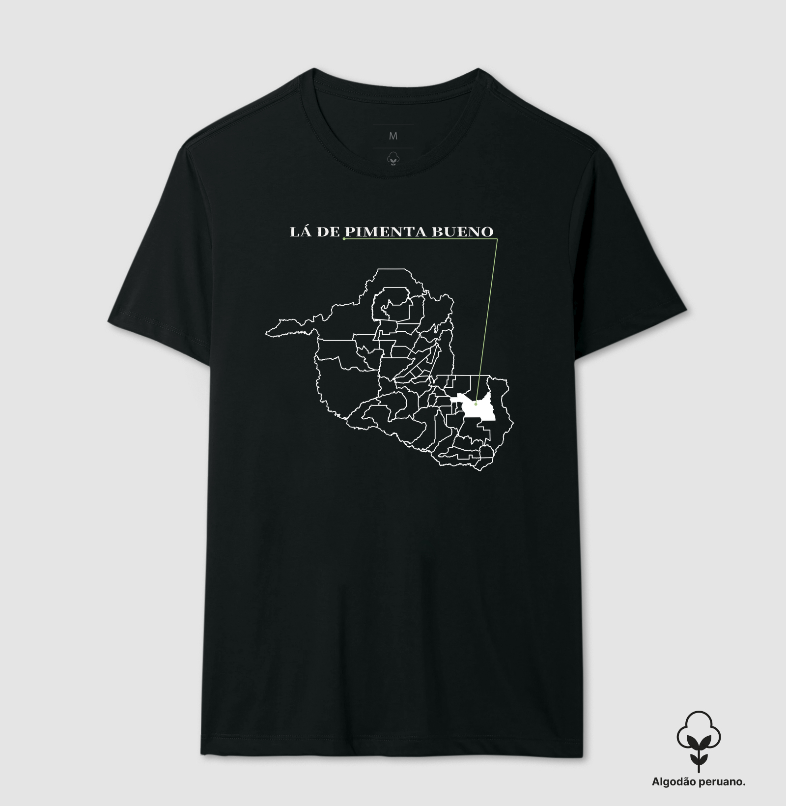 Pimenta Bueno | Origem RO - Camiseta Algodão Peruano