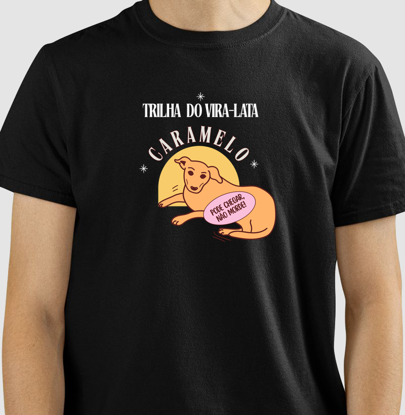 Camiseta Trilha do Vira Lata