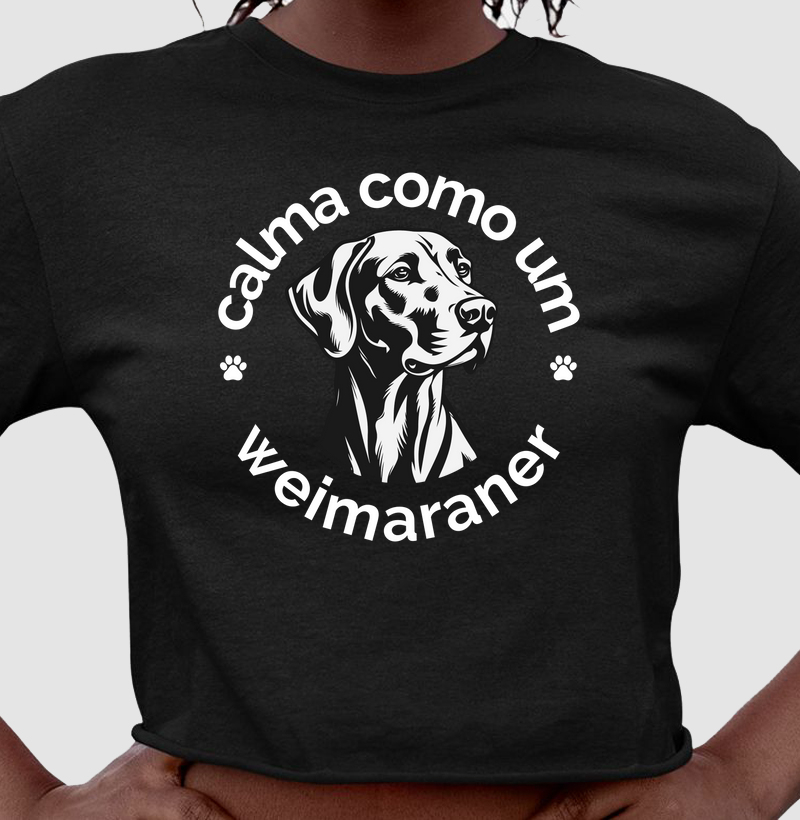 Calma como um Weimaraner
