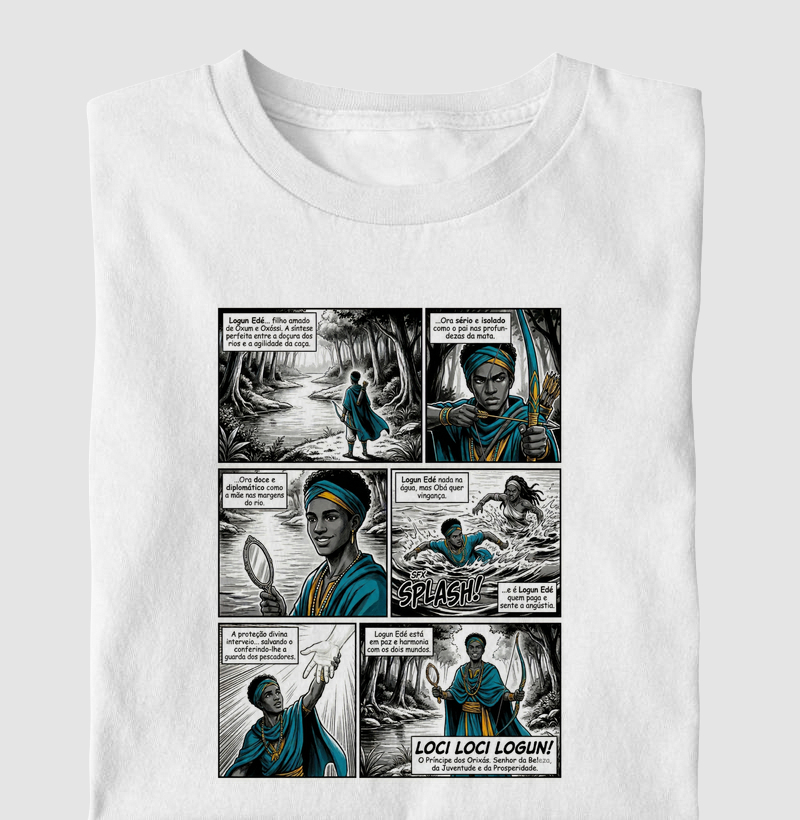 Camiseta Mangá Logun Edé