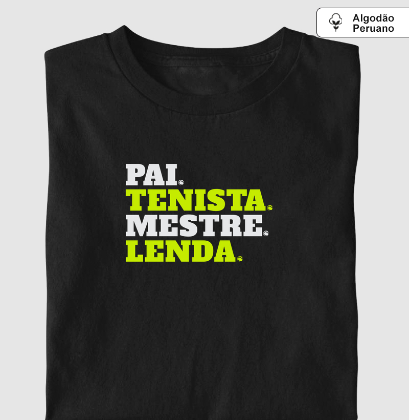 Pai mestre! - Camiseta Algodão Peruano