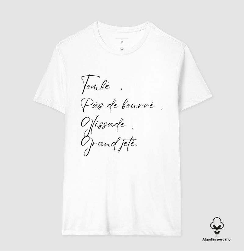 Tombé, Pás de Bourré, Glissade, Grand Jeté