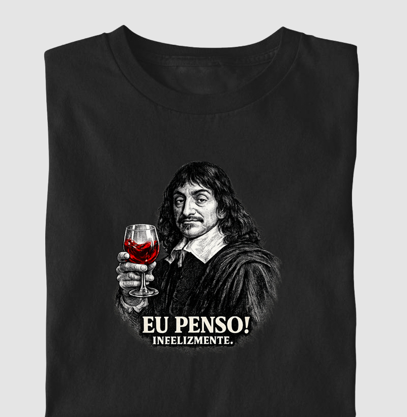 Descartes Brindando