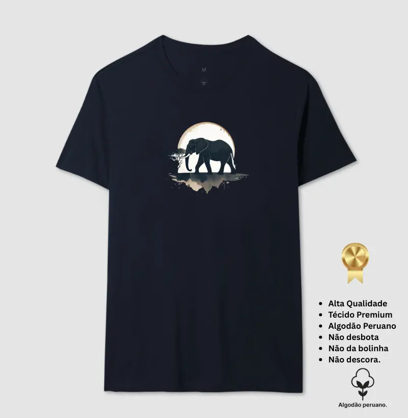 Camiseta Horizonte 100% Algodão Peruano