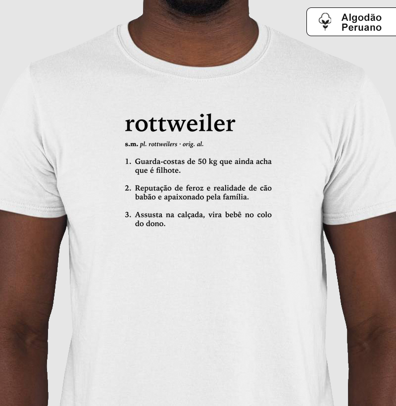 Algodão Peruano Rottweiler