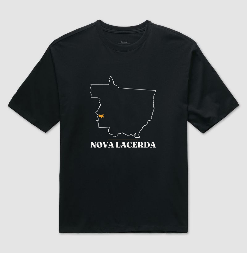 Nova Lacerda | Traço MT - Camiseta Oversized