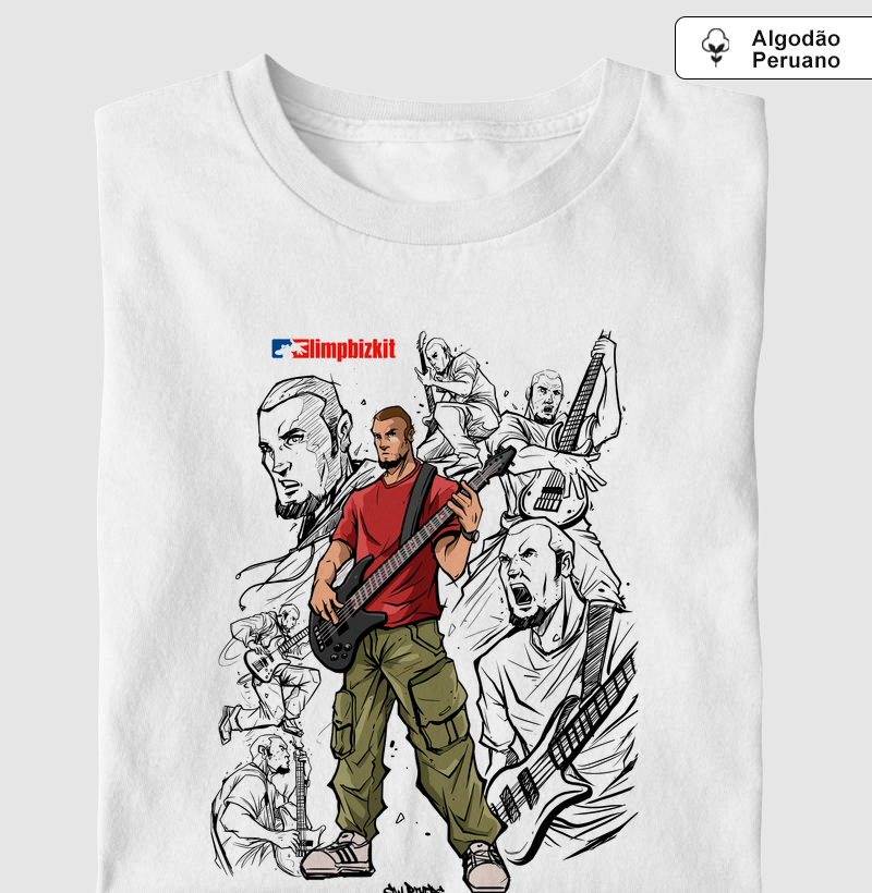 Camiseta Premium - San Rivers Limpbizkit