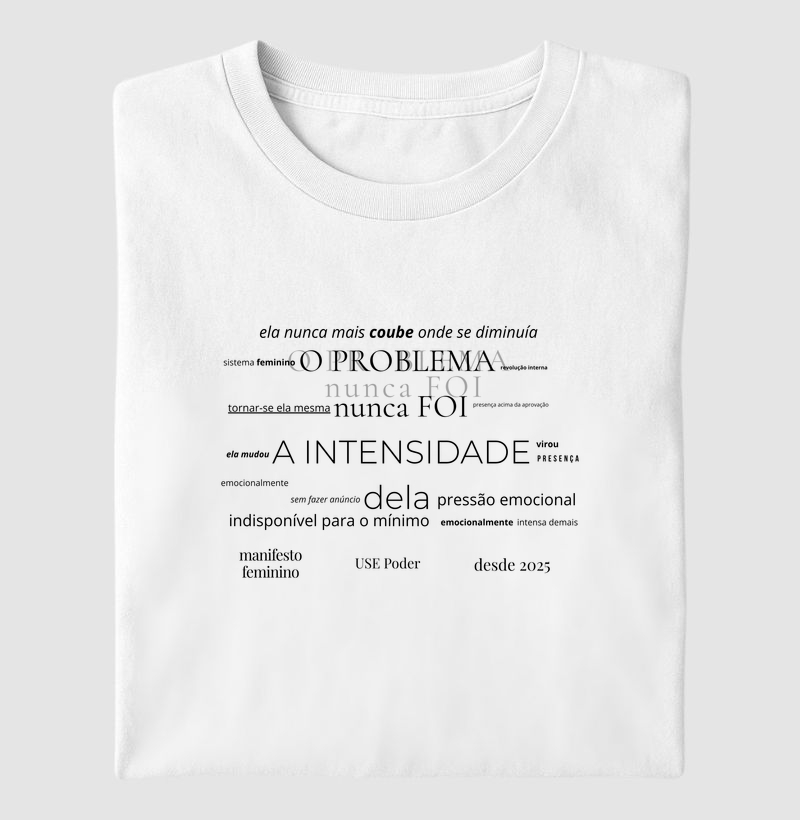 O problema nunca foi