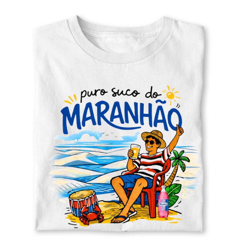 Camiseta Puro suco do Maranhão | OxenteWear