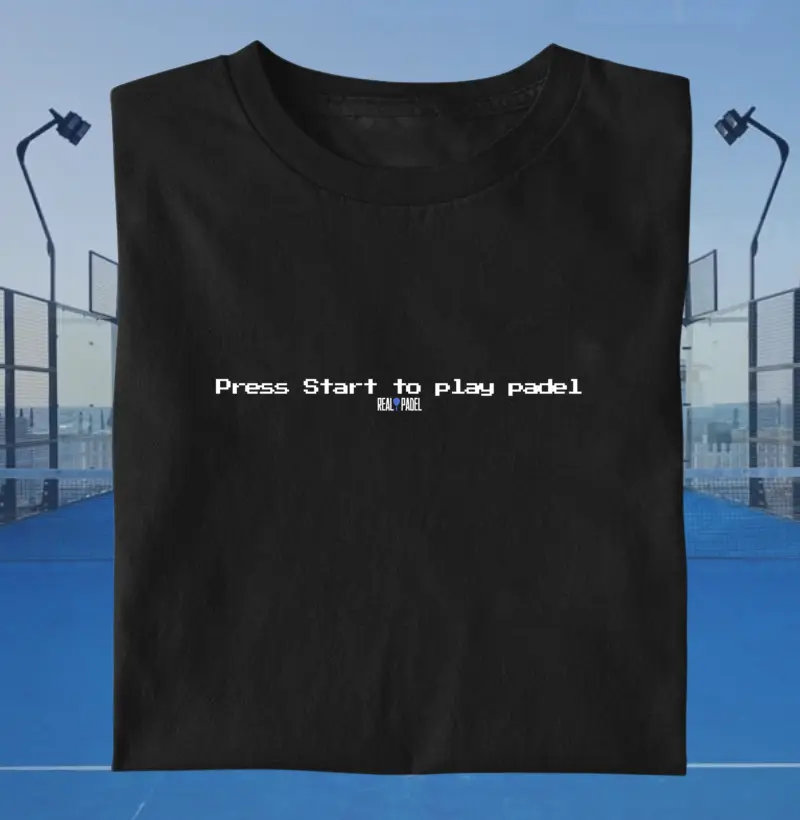 Press Start to play padel