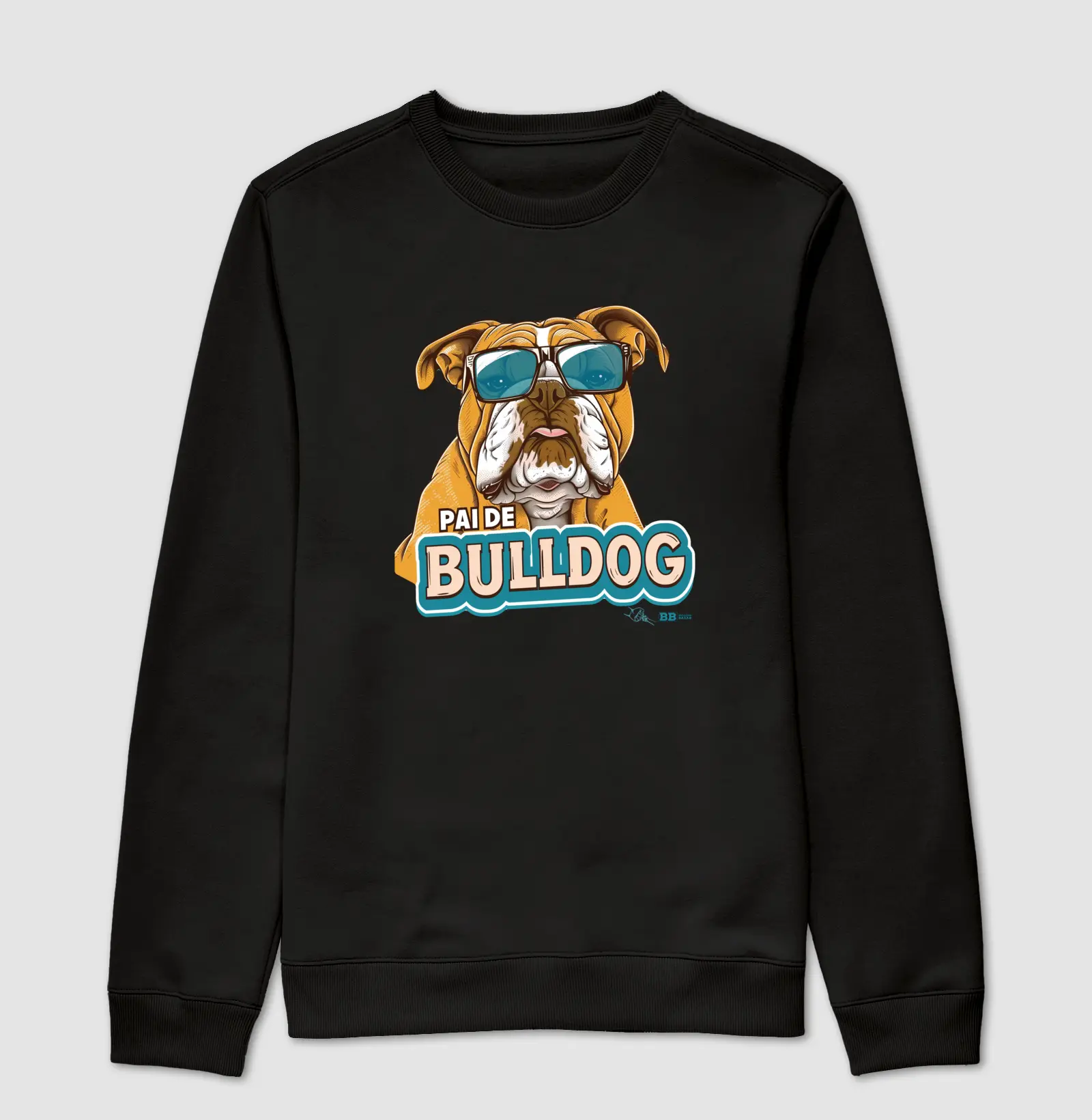 Sueter Bulldog Ingles "Pai de Bulldog 