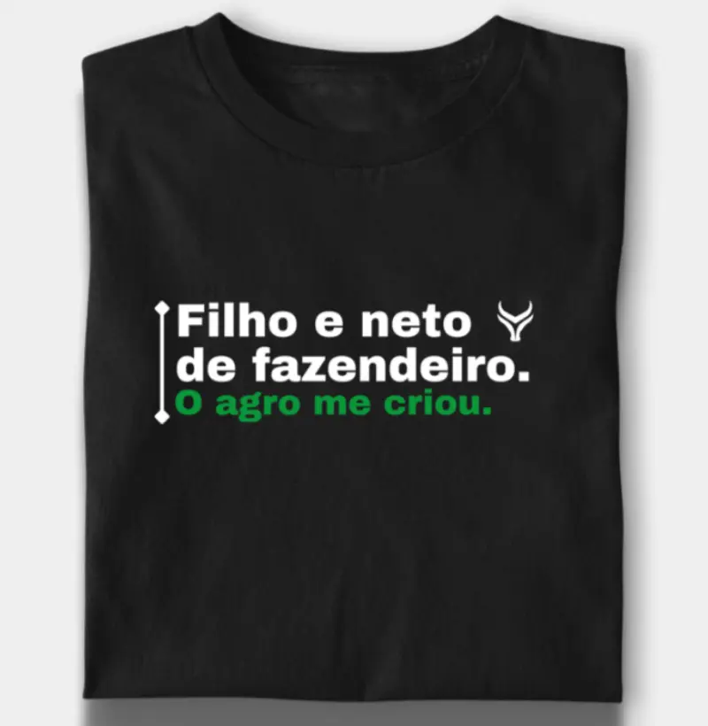 Filho e neto de fazendeiro 