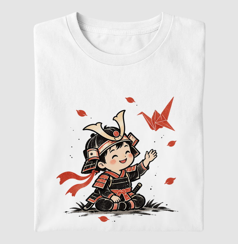 Pequeno Samurai — Grandes Sonhos - Camiseta