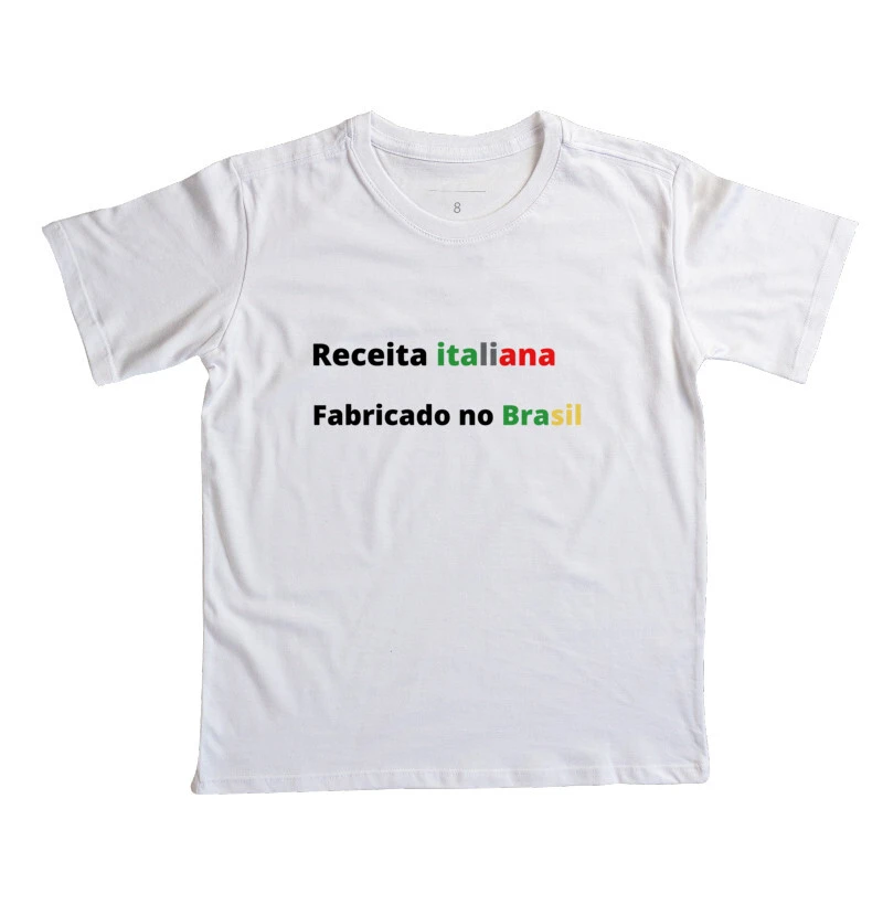 Receita Italiana, Fabricado no Brasil Colorida - Mini