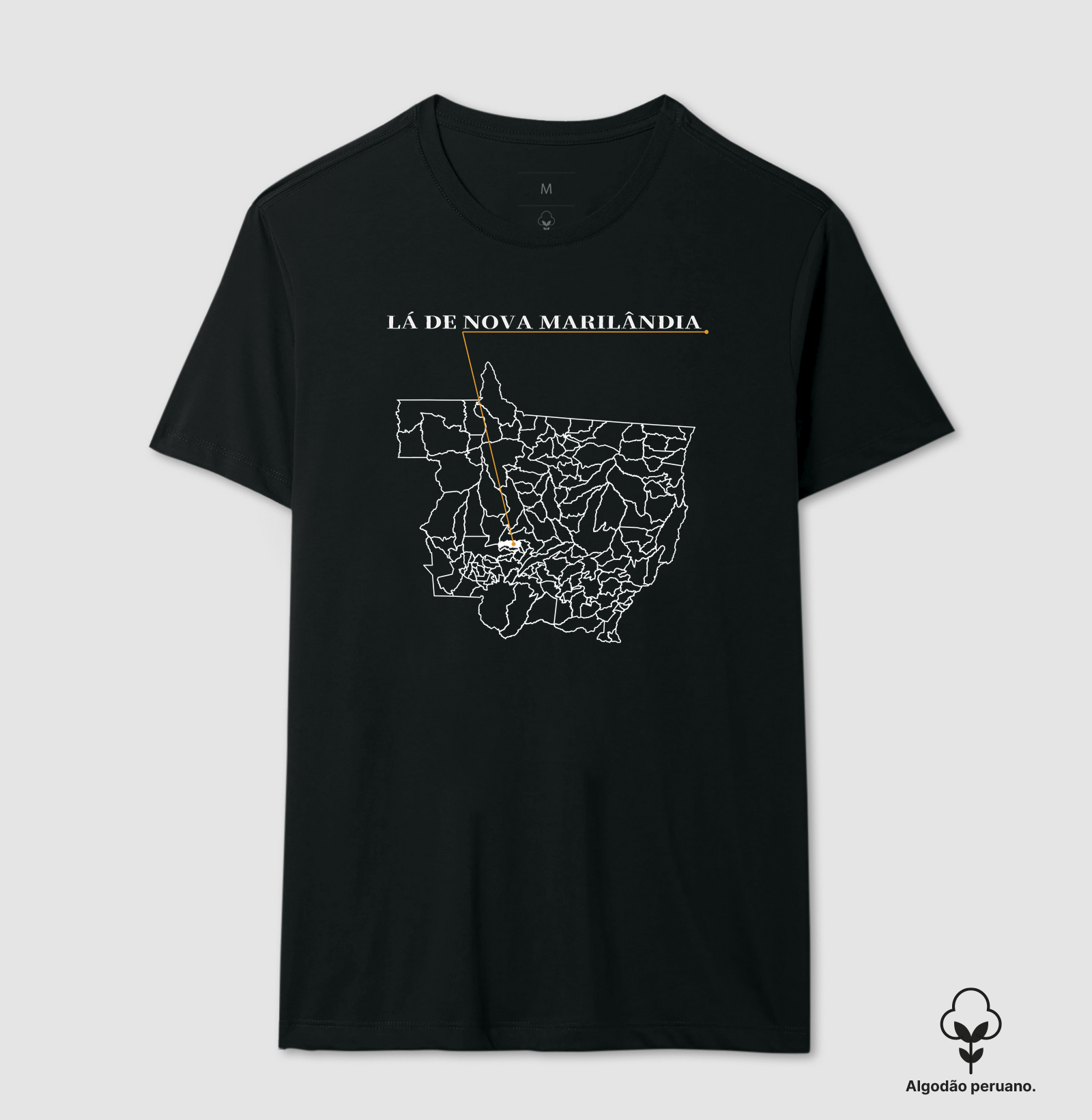 Nova Marilândia | Origem MT - Camiseta Algodão Peruano