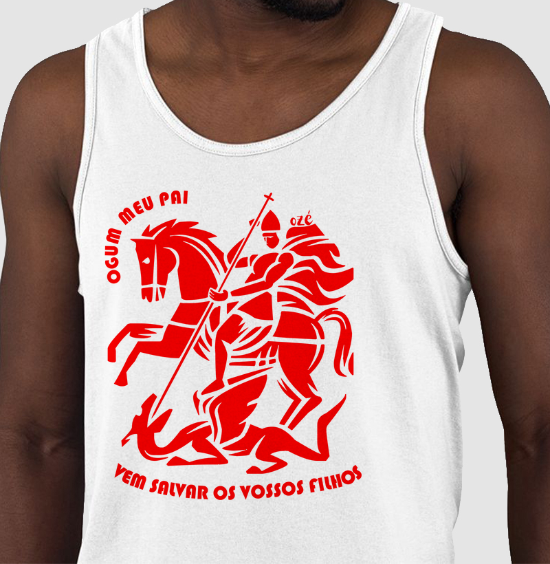 Ogum, meu pai, vem salvas os vossos filhos.