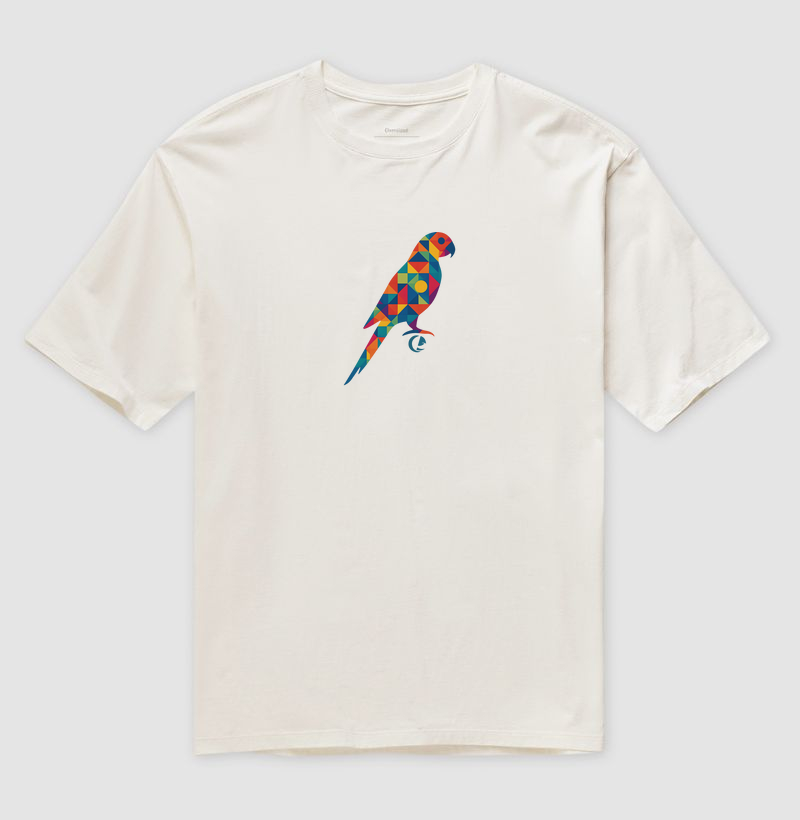 Camiseta Oversized Colorneck