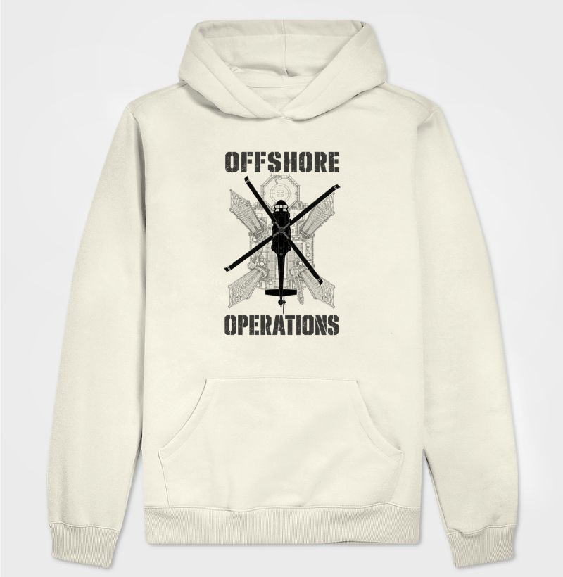 Offshore Operations Helideck 2 - Hoodie Moletom