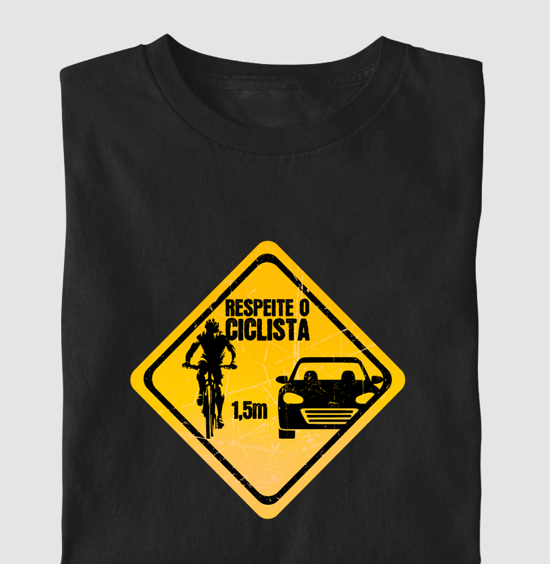 Camiseta Respeite o Ciclista - GoodTrail