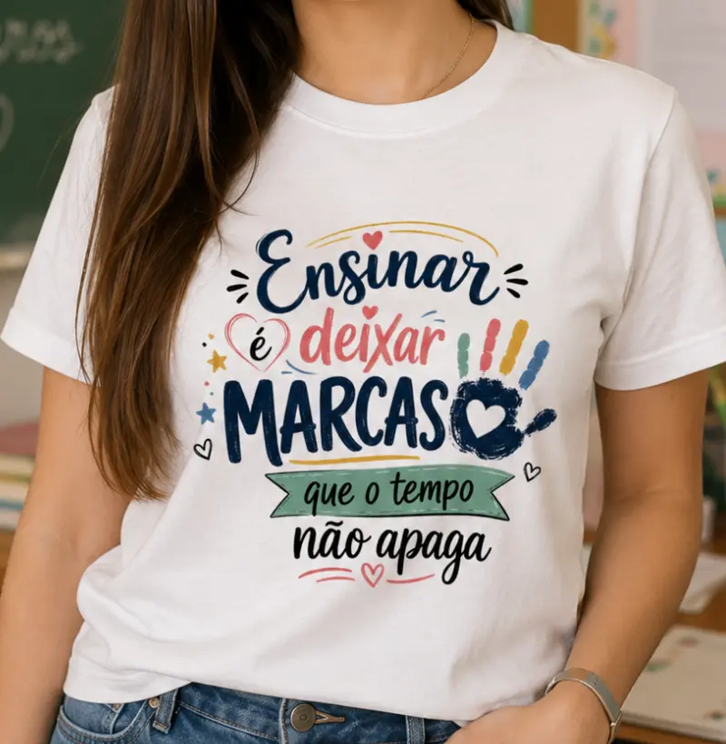 Ensinar é Deixar Marcas que o Tempo Não Apaga