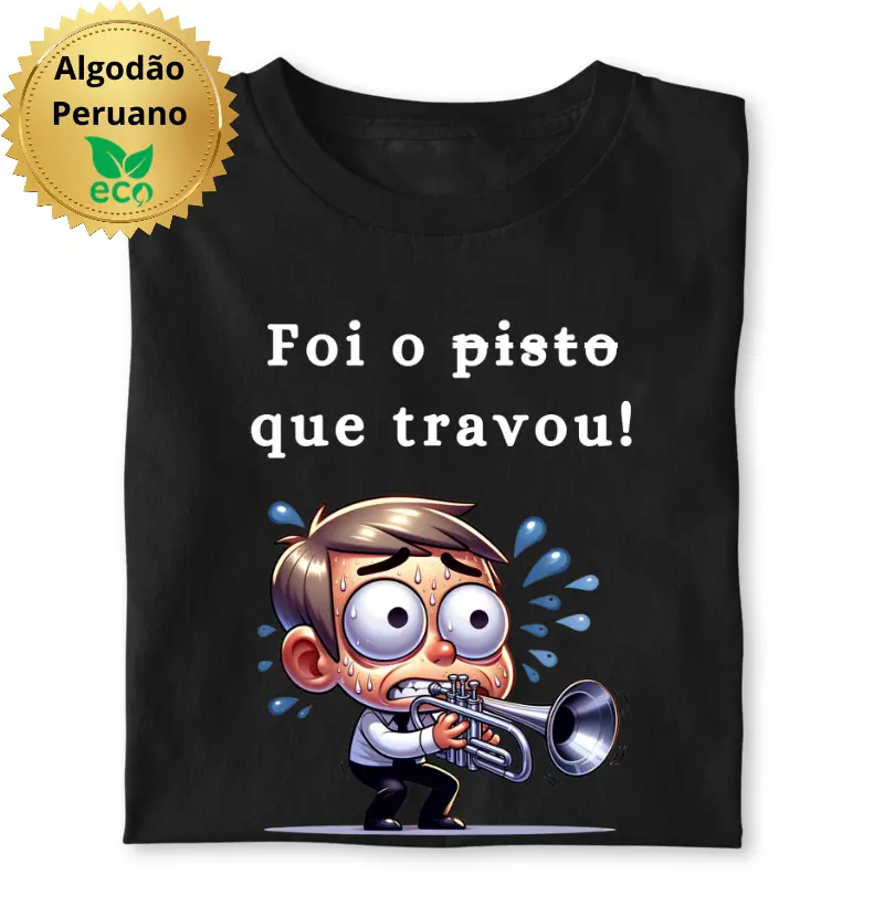 O pisto do trompete - Algodão Peruano