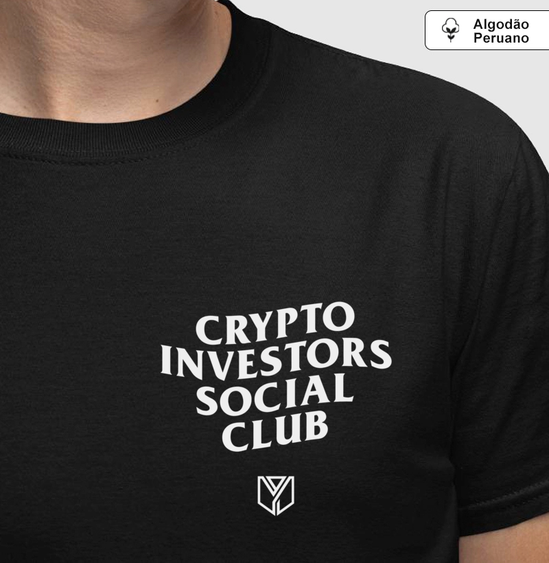 Crypto Investors Social Slub - Algodão Peruano