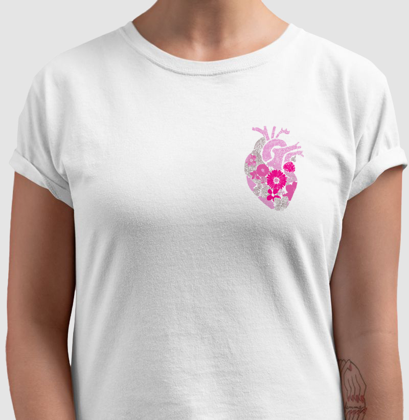 Camiseta - Cardio: Flores