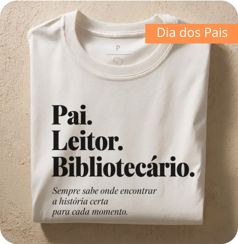 Pai. Leitor. Bibliotecário.