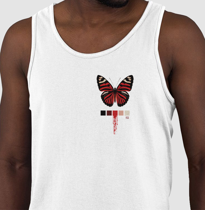 Camiseta Regata Borboleta 1.1