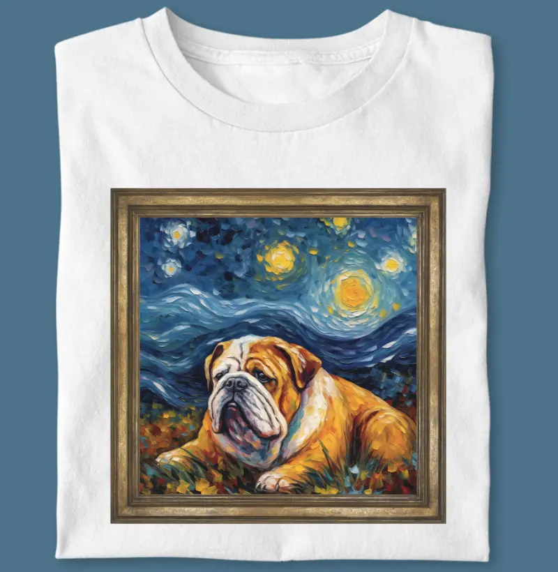 Camiseta Bulldog Ingles "Van Bully II"