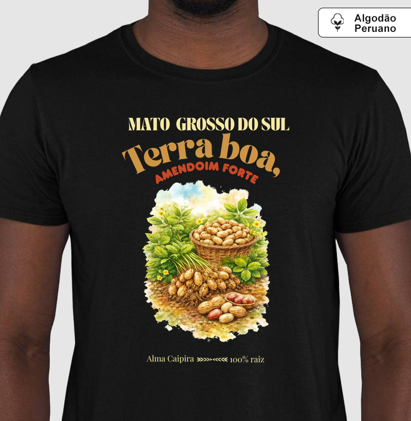 Mato Grosso do sul, terra boa, amendoim forte