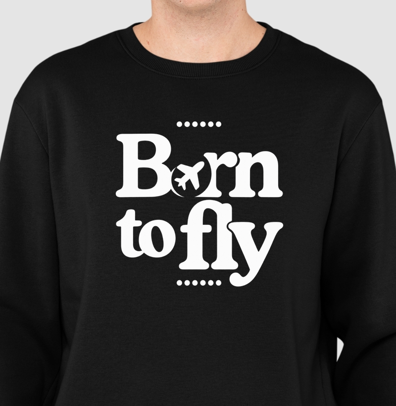 Suéter born to fly