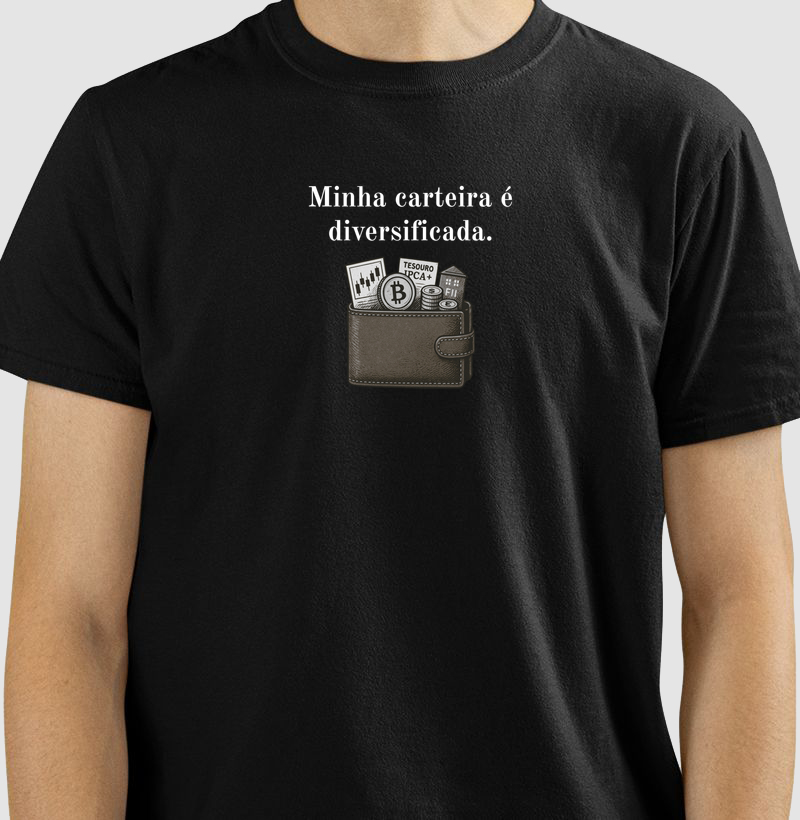 Camiseta Carteira de Ativos - Dark