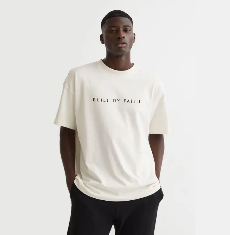 TSHIRT BUILD ON FAITH