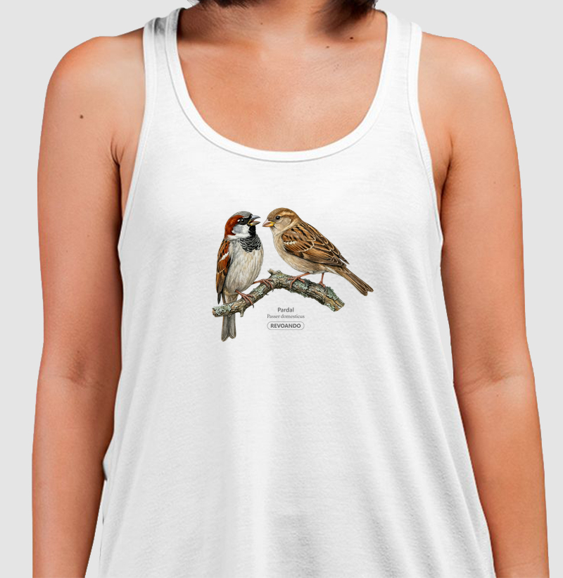 Traços Alados - Pardal - Regata