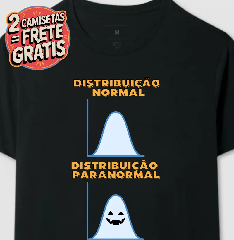 Camiseta Distribuição Normal