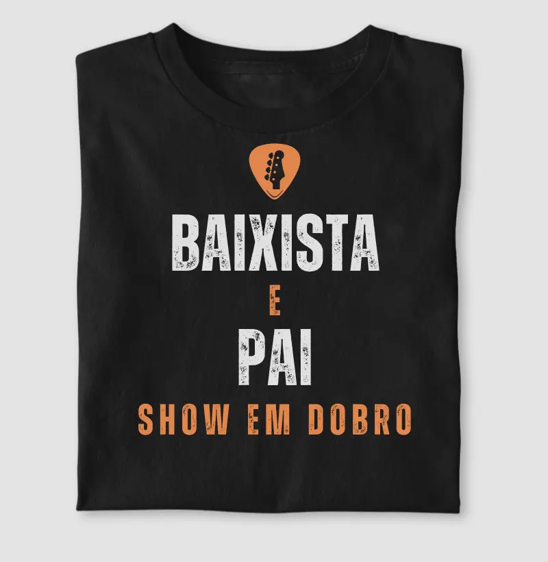 Baixista e Pai. Show em Dobro.