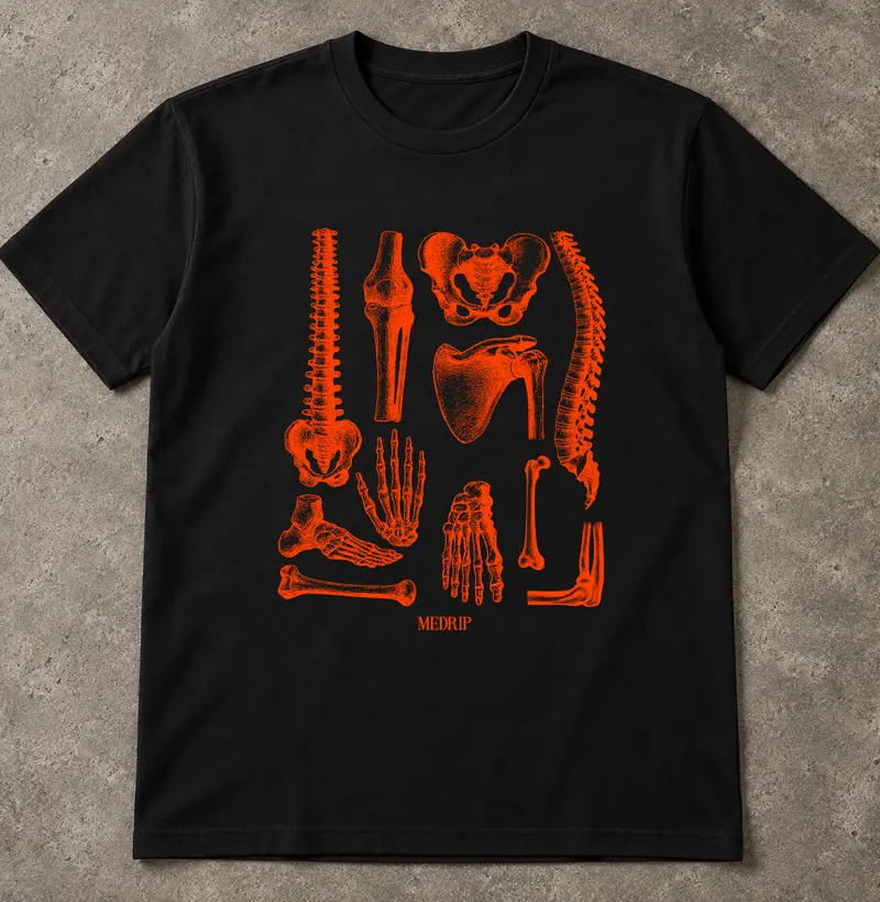 Camiseta — Ortopedia: Vintage · Nova Edição
