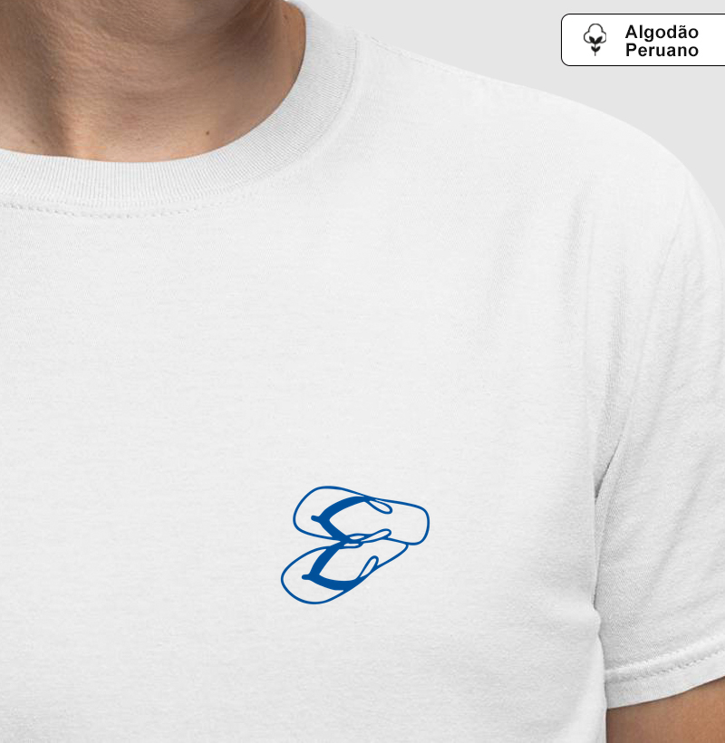 Camiseta Chinelinho - Algodão Peruano