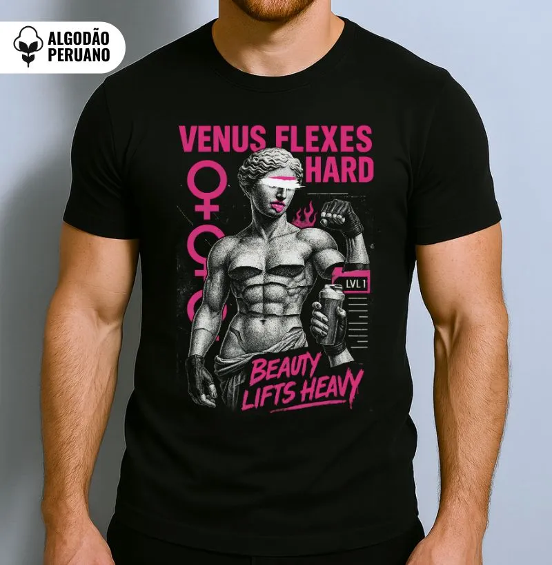 Venus Flexes Hard